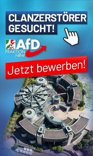 AfD Fraktion NRW Stellenausschreibung Inneres