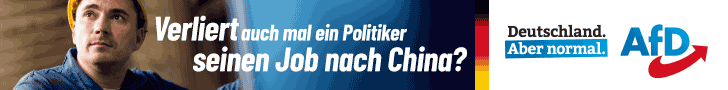 AfD Alternative für Deutschland Wahlkampagne